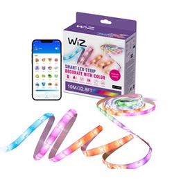 Светодиодная лента WiZ, 17.9 Вт, 10 м, IP20, 220 - 240 В
