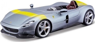 Bērnu rotaļu mašīnīte Bburago Ferrari Monza SP1 425577, sudraba/dzeltena