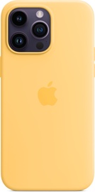 Ümbris Apple Silicone Case with MagSafe, Apple iPhone 14 Pro Max, kollane