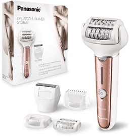 Эпилятор Panasonic ES-EL7A, белый/розовый