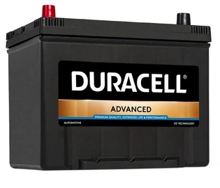 Аккумулятор Duracell Advanced DA 70L, 12 В, 70 Ач, 570 а