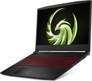 Klēpjdators MSI Bravo 15 15B5DD-228NL, AMD Ryzen™ 7 5000H, spēlēm, 8 GB, 512 GB, 15.6 "
