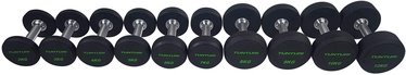 Svorių rinkinys Tunturi Pro PU Dumbbells, 132 kg