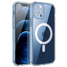 Futrālis MagSilicone Soft Touch iPhone 13 Pro Max, caurspīdīga