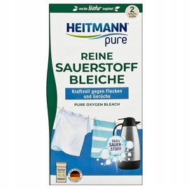 Tīrīšanas līdzeklis Heitmann Pure Oxygen Bleach 1008268, smaržu dzēsējs/neitralizētājs/veļas mazgāšanai/pielietojums: trauku mazgāšanai, 0.35 kg