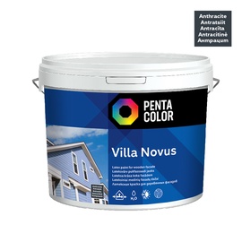Fasāžu krāsa Pentacolor Villa Novus, antracīta, 3 l
