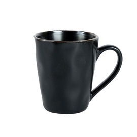 Чашка Domoletti Delux Black, черный, 0.44 л