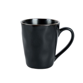 Krūzīte Domoletti Delux Black, melna, 0.44 l