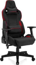 Spēļu krēsls SENSE7 Sentinel, 72 x 57 x 120 - 128 cm, melna/sarkana