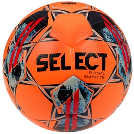 Bumba, futbolam Select Super TB V22 ORG-BLK, 4 izmērs