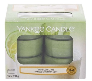 Küünal teeküünal Yankee Candle Vanilla Lime, 4 - 6 h, 117.6 g, 12 tk