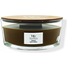 Küünal, lõhna WoodWick Humidor Elipsa, 453.6 g, 90 mm