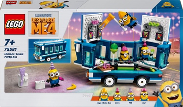 Konstruktor LEGO® Despicable Me 4 Käsilaste muusikaga peobuss 75581