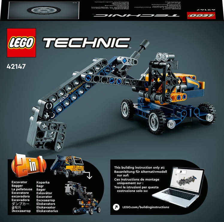 Konstruktor LEGO® Technic Kallurveok 42147, 177 tk