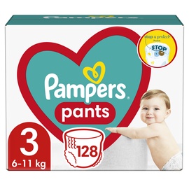 Подгузники Pampers Pants, 3 размер, 11 кг, 128 шт.