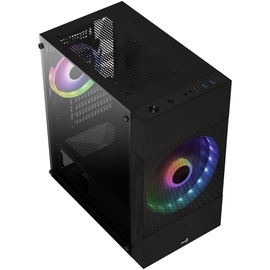 Kompiuterio korpusas AeroCool Atomic Lite v2, juoda