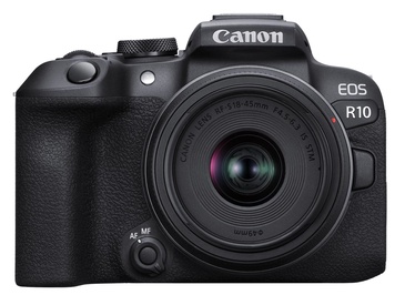 Sisteminis fotoaparatas Canon EOS R10 + RF-S 18-45mm F4.5-6.3 IS STM