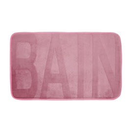 Vannitoa põrandamatt Douceur Bain, roosa, 450 mm x 750 mm