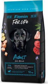 Kuiv koeratoit Fitmin For Life Adult, 12 kg