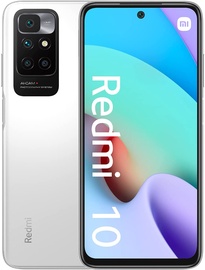 Mobilais telefons Xiaomi Redmi 10, balta, 4GB/128GB