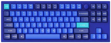 Клавиатура Keychron Q3 Navy Blue Hot-Swap Gateron G Pro Red EN, синий