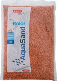 Grunts Zolux AquaSand Color 346093, 1 kg, oranža