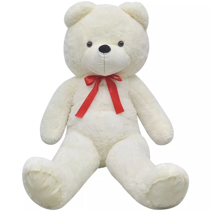 Mīkstā rotaļlieta VLX Teddy Bear, balta, 242 cm