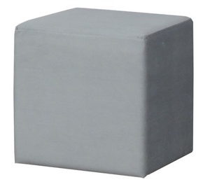 Пуф Bodzio Afrodyta D TFAPD-P8, серый, 37.5 см x 37.5 см x 37.5 см