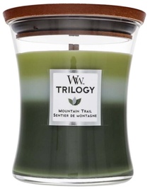Свеча, ароматическая WoodWick Trilogy Mountain Trail, 60 час, 275 г, 114 мм x 99 мм