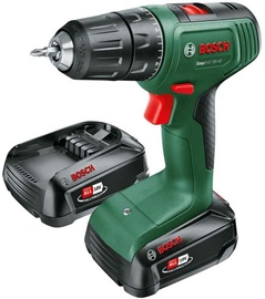 Akumulatora skrūvgriezējs - urbis ar bateriju Bosch EasyDrill, 18 V, 2 Ah