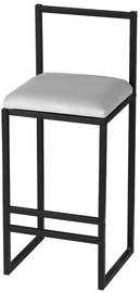 Baro kėdė Kalune Design Nordic 118BRN1171, kreminė, 35 cm x 35 cm x 80 cm