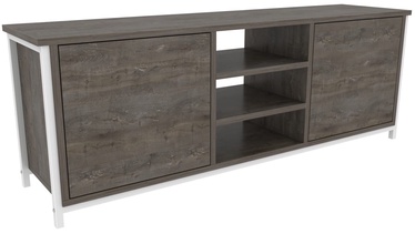 TV-laud Kalune Design Otis, valge/tumehall, 35.3 cm x 140 cm x 50.8 cm