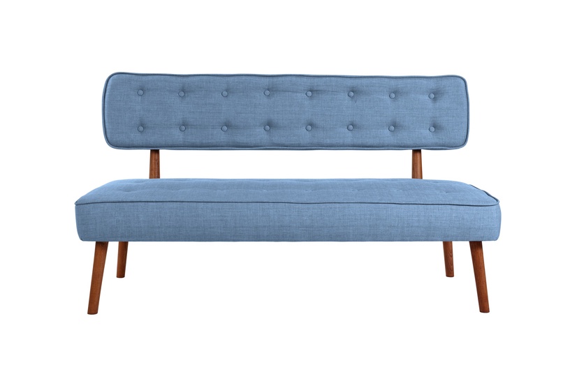 Dīvāns Hanah Home Westwood Loveseat, zila, 64 x 140 cm x 78 cm