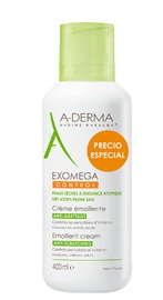 Ķermeņa krēms A-Derma Exomega Control, 400 ml