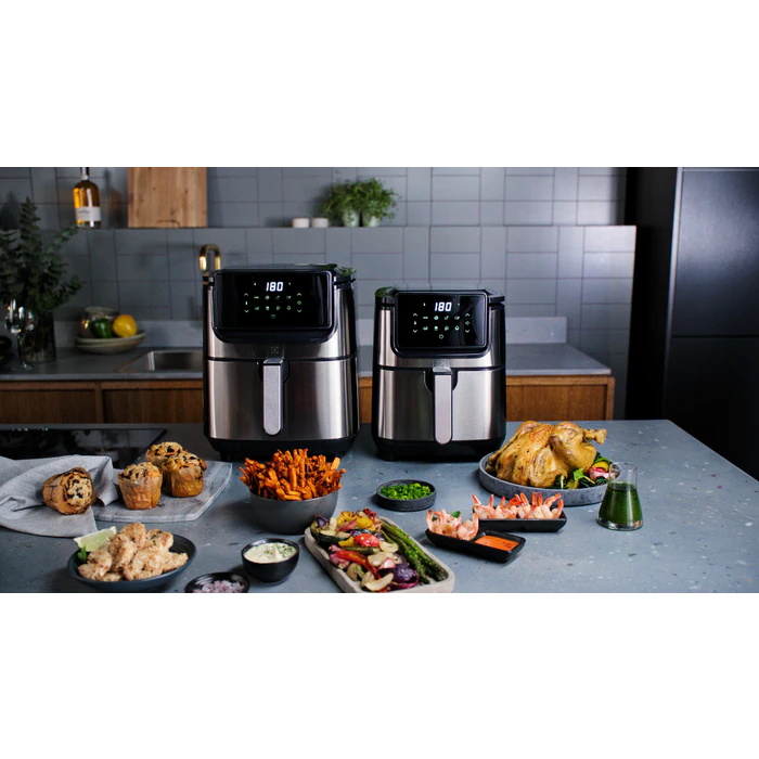 Kuumaõhufritüür Electrolux Explore 61800 E6AF1-6ST, hõbe/must, 1800 W, 5.4 l