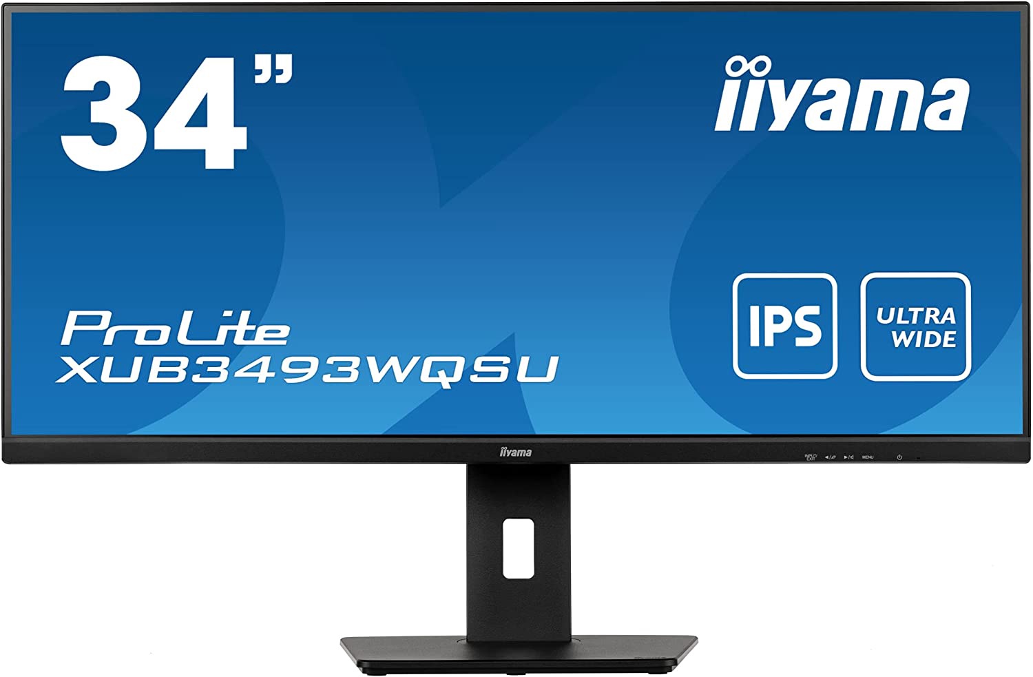 MonitoriusIiyamaXUB3493WQSU-B5,34",4ms