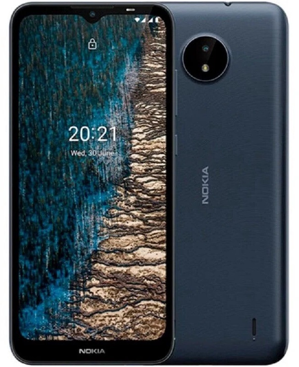 Мобильный телефон Nokia C20, 2GB/32GB, синий (товар с дефектом/недостатком)/01