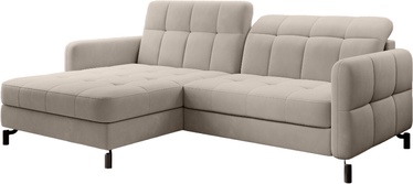 Stūra dīvāns Lorelle Paros 02, bēša, kreisais, 160 x 225 cm x 105 cm