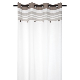 Nakts aizkari Lovely Chaumont R6B775001, balta/bēša, 140 cm x 260 cm