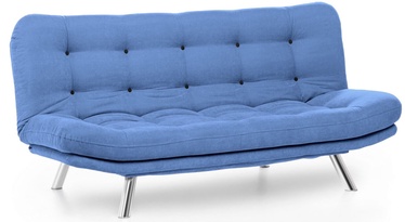 Dīvāngulta Hanah Home Misa 3-Seat, zila, 100 x 200 x 104 cm