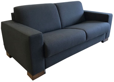 Dīvāns-gulta Hanah Home Kansas, melna, 98 x 200 cm x 98 cm