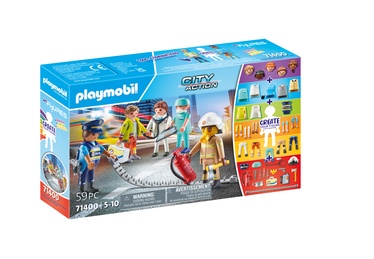 Konstruktor Playmobil My Figures: Rescue Team 71400, plastik