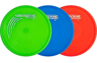 Lidojošais šķīvītis Aerobie Frisbee 6046408, 20 cm x 20 cm, zila/sarkana/zaļa