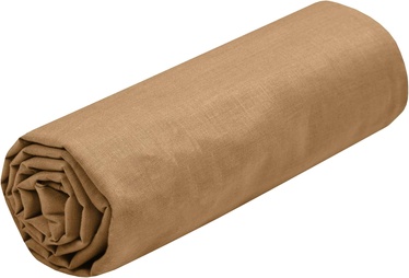 Простыня Lovely Eden DH3C277006, светло-коричневый, 160 x 200 cm, 200 см x 1 - 30 см, на резинке