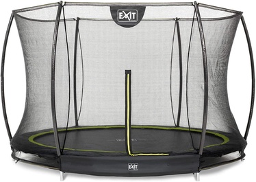 Batuts EXIT Toys Silhouette Ground, 305 cm, ar drošības tiklu