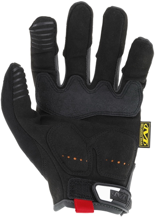 Рабочие перчатки перчатки Mechanix Wear M-Pact MPT-58-009, текстиль/искусственная кожа/нейлон, черный/серый, M, 2 шт.