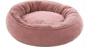 Лежак для животных Flamingo Colette Basket, светло-розовый, 46 см x 46 см