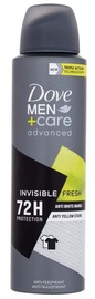 Vīriešu dezodorants Dove Men+Care Advanced Invisible Fresh, 150 ml