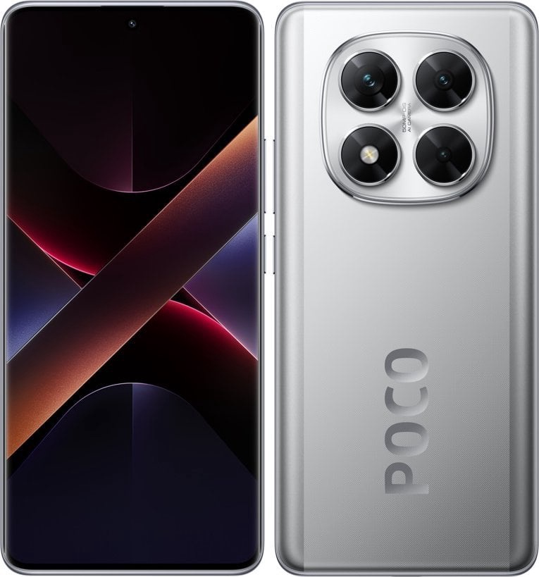 Мобильный телефон Poco X7, 512 GB, серебристый