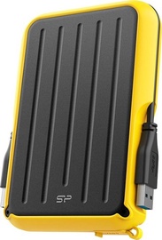 Cietais disks Silicon Power Armor A66, HDD, 5 TB, melna/dzeltena